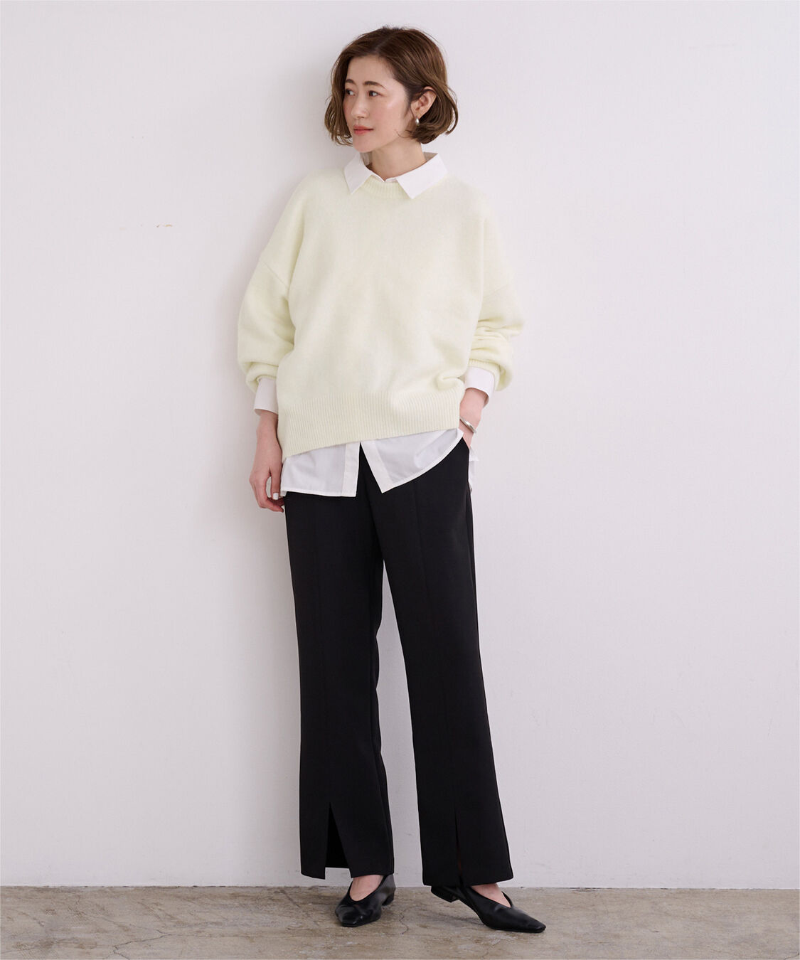 ur's「ヤクライククルーネックニット」|ニット・セーター|