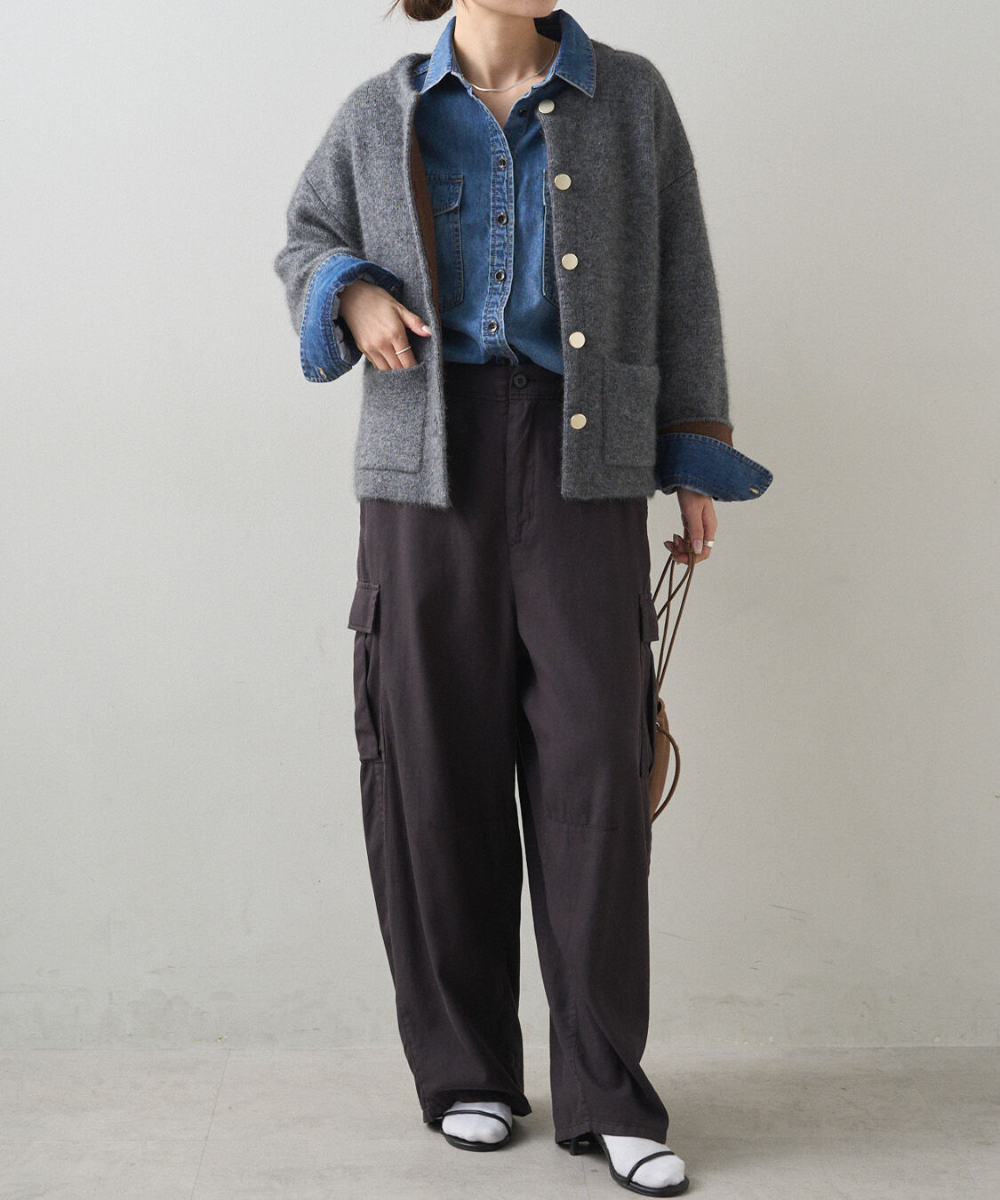  「カーブシルエットカーゴパンツ」|その他|