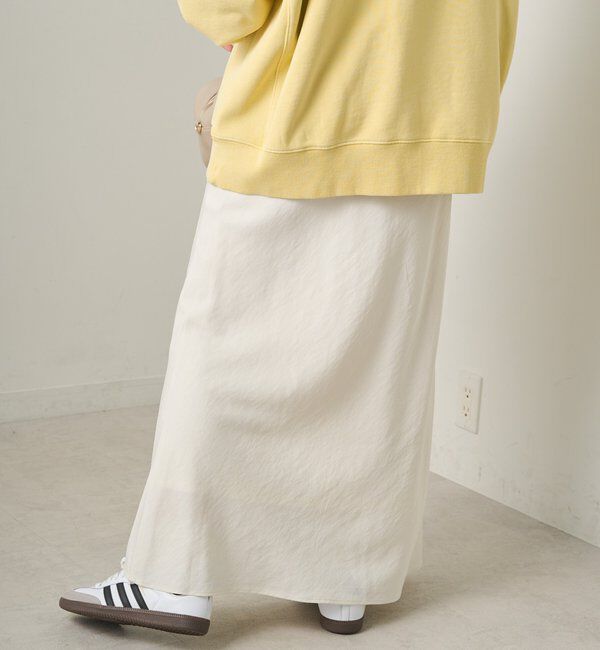  「ソフトツイルセミフレアスカート」|スカート|