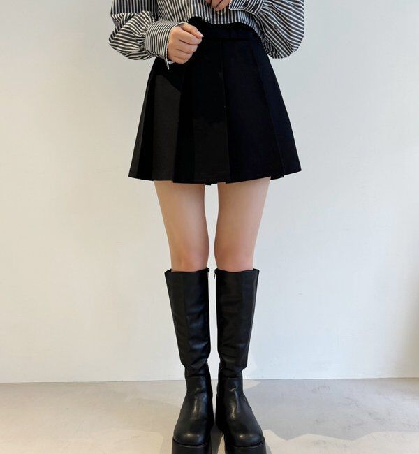  「【マイナス3キロ見え/SNSで話題】厚底サイドゴアロングブーツ」|その他|