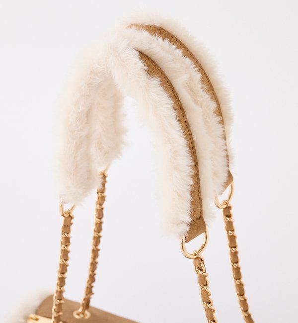  「フェイクムートンエンボスバッグ」|ショルダー・メッセンジャー|