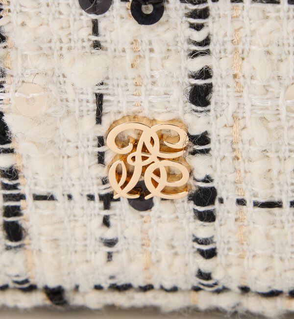  「ギャザーハンドルツイードバニティバッグ」|ショルダー・メッセンジャー|