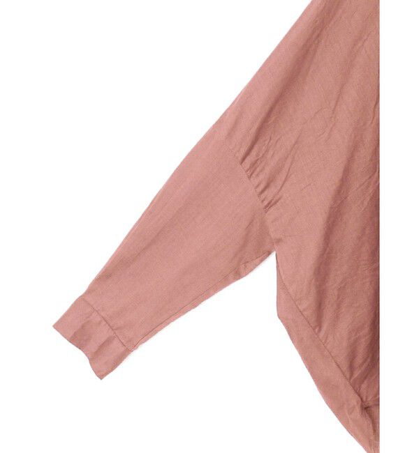 mizuiro ind「mizuiro ind バックギャザーワイドシャツ」|シャツ・ブラウス|