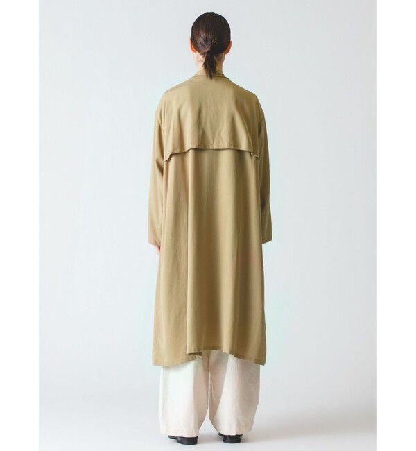 mizuiro ind「mizuiro ind ドレープガウンコート」|カーディガン|