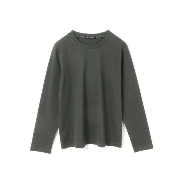 mizuiro ind「mizuiro ind クルーネックT」|Tシャツ・カットソー|ダークグレー