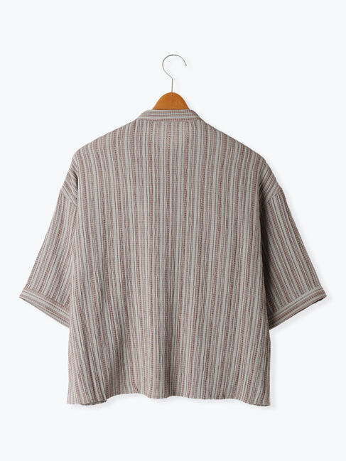 Lugnoncure「胸フリルバンドカラーシャツ」|シャツ・ブラウス|