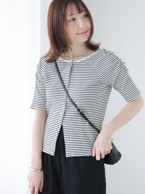 Te chichi TERRASSE「前後2WAYパワショルトップス」|その他|