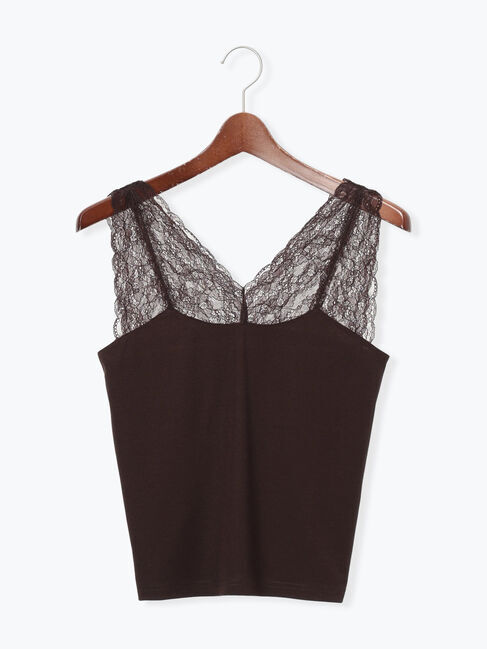 Te chichi「前後2WAYレースネックタンクトップ」|Tシャツ・カットソー|