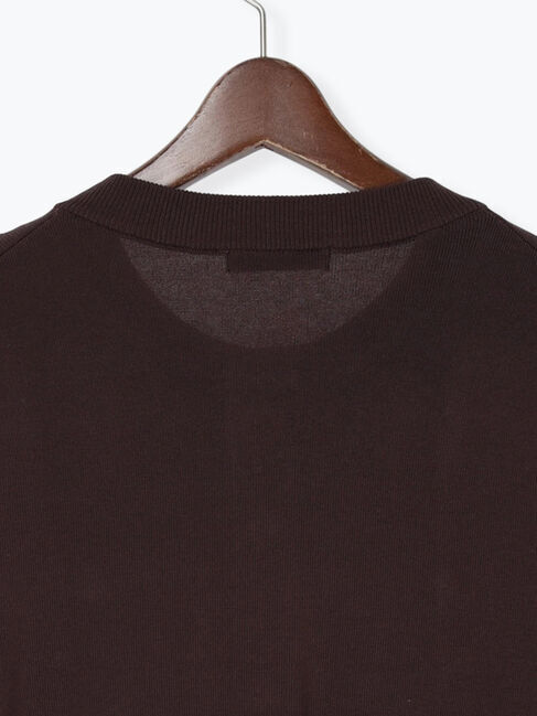 Te chichi「【調温】14G総針ハーフスリーブニットジャケット」|カーディガン|