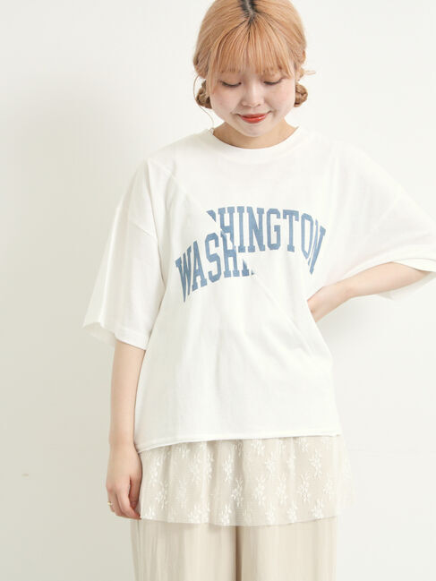 SM2「ブロッキングロゴプリントTシャツ」|Tシャツ・カットソー|