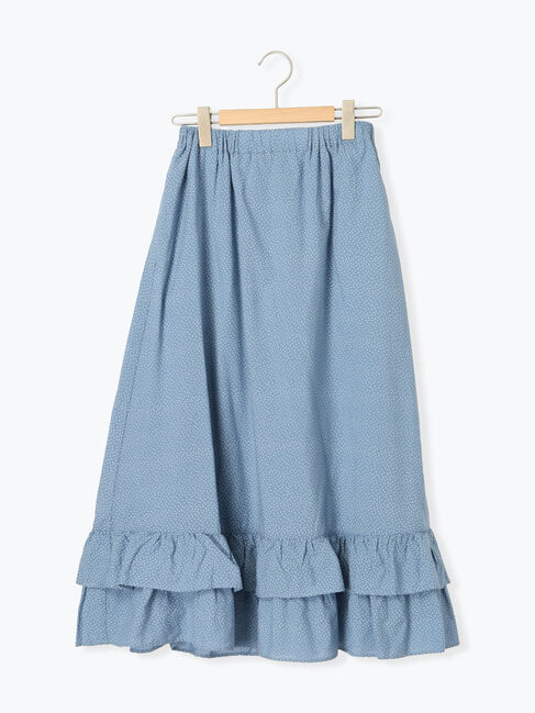 Samansa Mos2「柄アソート裾ティアードスカート」|スカート|