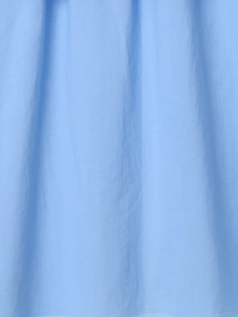 Samansa Mos2 blue「ケープブラウス」|シャツ・ブラウス|