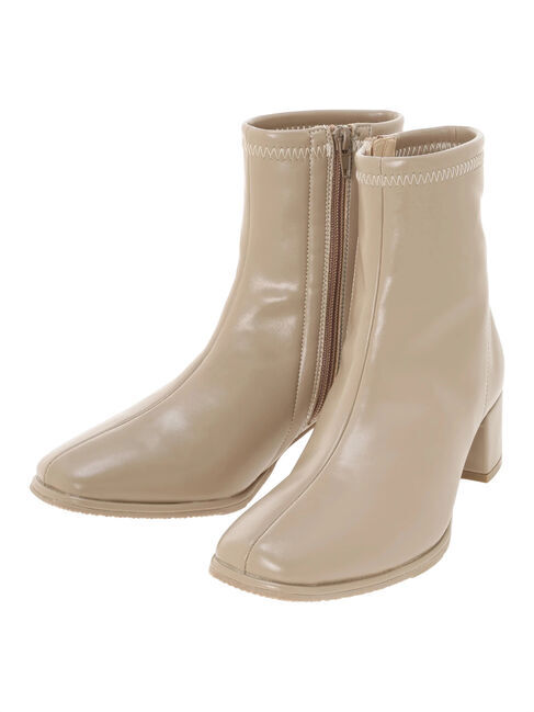 Samansa Mos2 blue「【マエストロ監修】ストレスフリーショートブーツ」|ビジネス・ドレスシューズ|