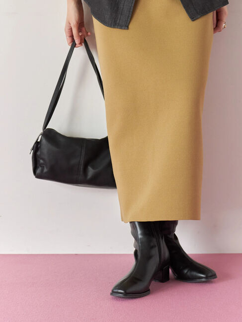 Samansa Mos2 blue「【マエストロ監修】ストレスフリーショートブーツ」|ビジネス・ドレスシューズ|