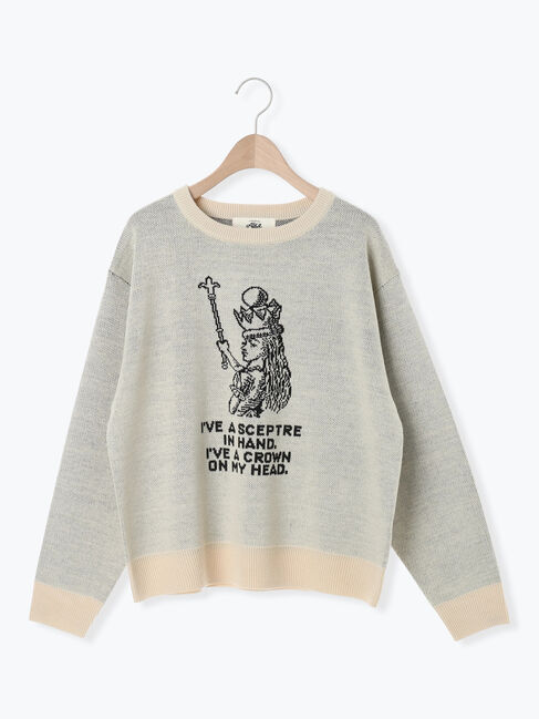 Samansa Mos2「【Alice&times;Samansa Mos2】ジャカードニット」|ニット・セーター|