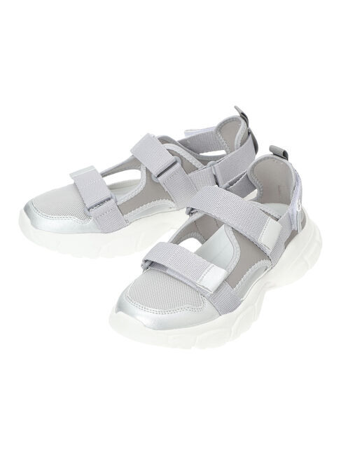 Samansa Mos2「スポーツサンダルスニーカー」|サンダル|シルバー
