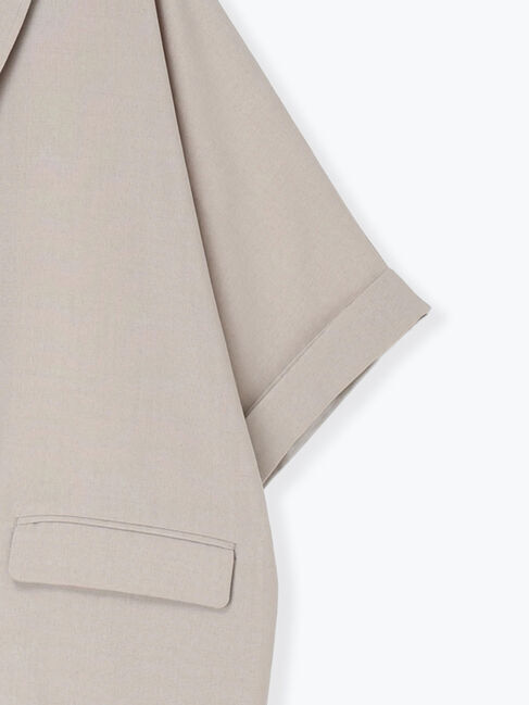 Samansa Mos2「ダブル釦5分袖ジャケット」|その他|