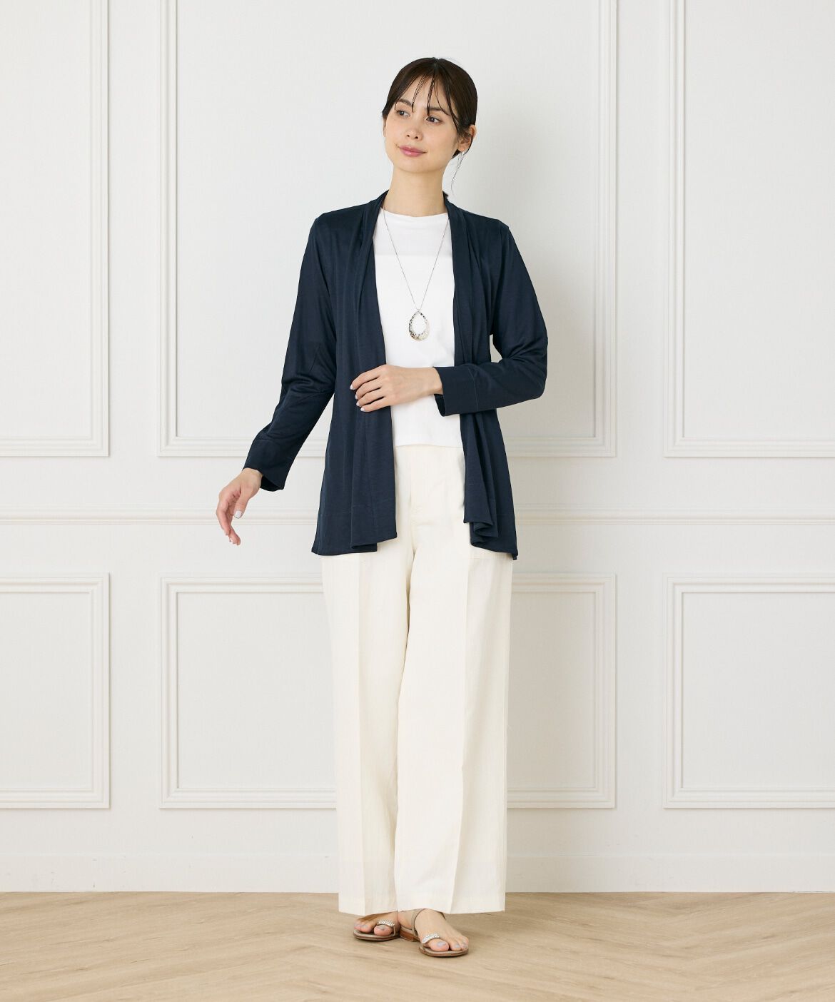 DAY by DAY it&rsquo;s international「ドロップシルエット ロングネックレス」|ネックレス|