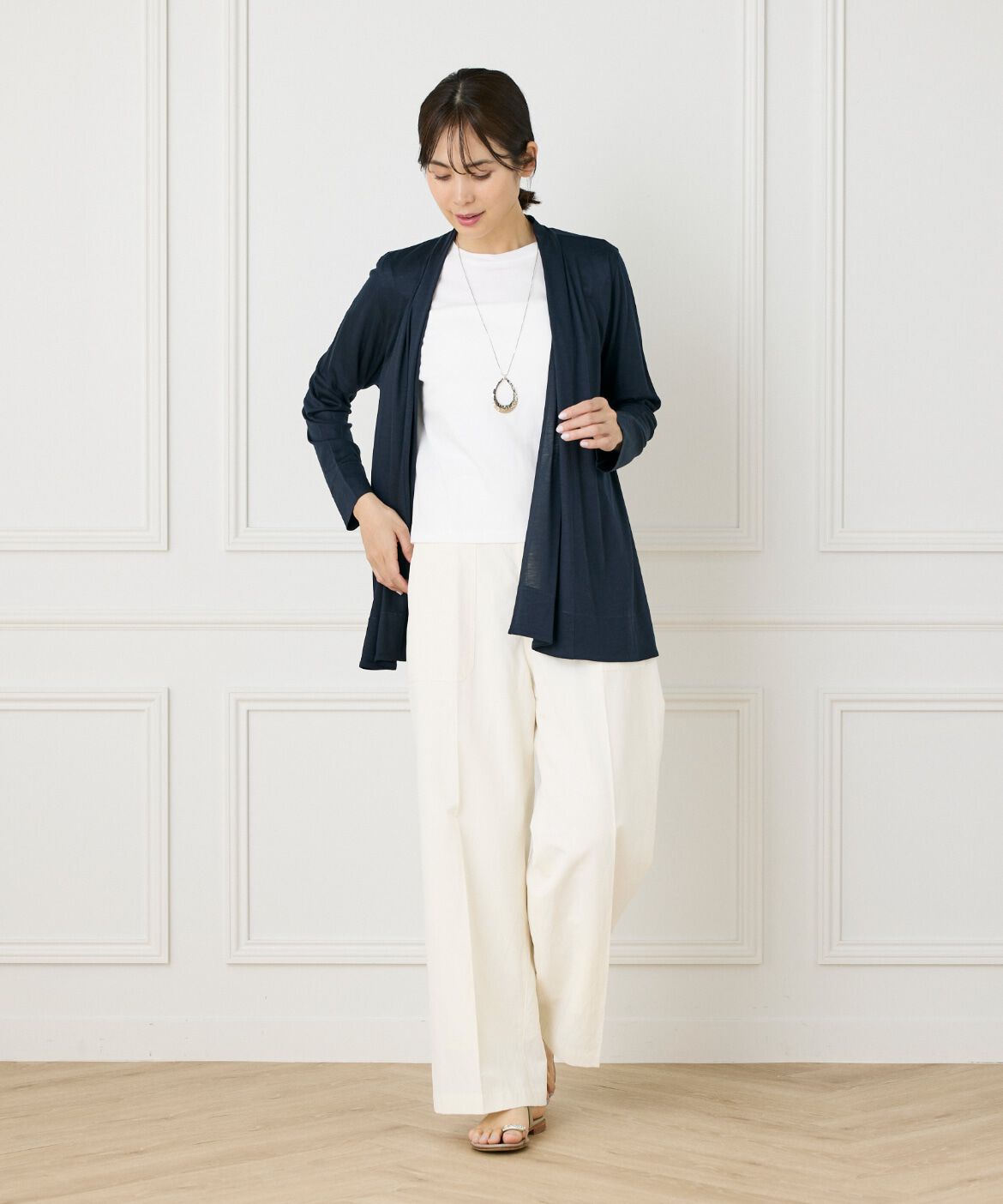 DAY by DAY it&rsquo;s international「ドロップシルエット ロングネックレス」|ネックレス|