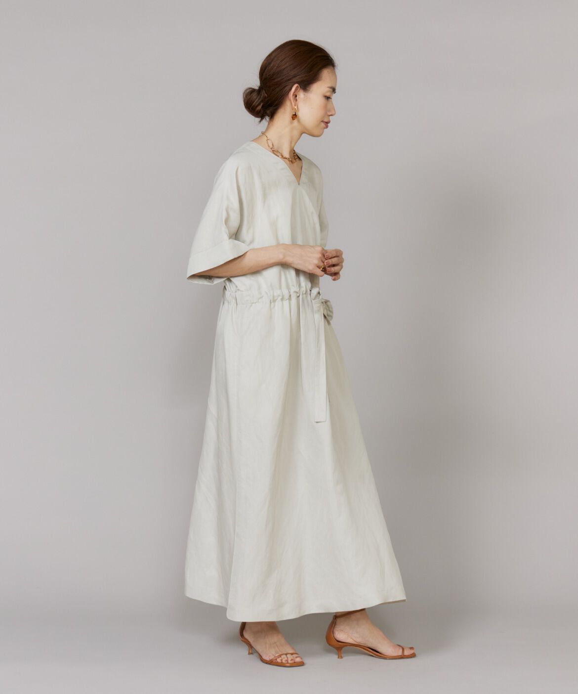 Le Souk「ギャザーウエストワンピース」|ワンピース|
