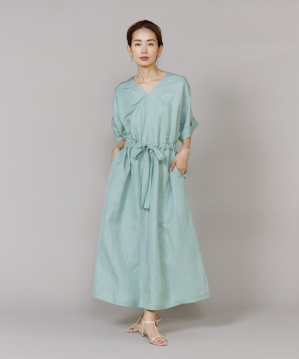 Le Souk「ギャザーウエストワンピース」|ワンピース|