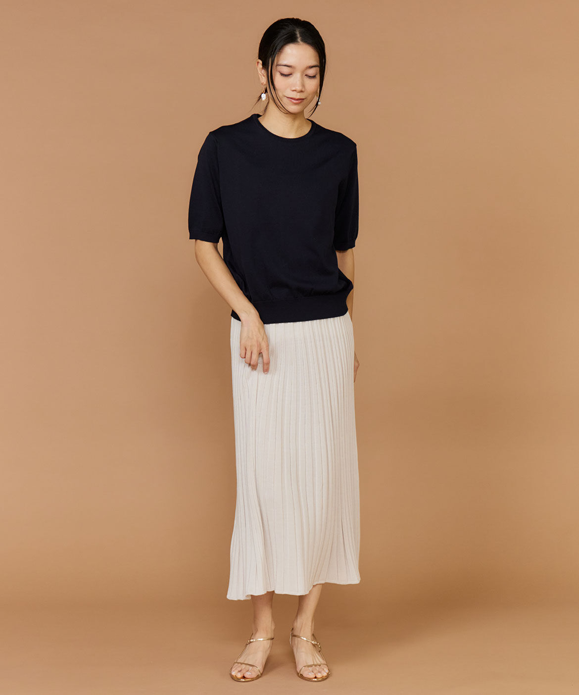 INED「ホールガーメント サマーニットスカート《Cuoo》」|スカート|