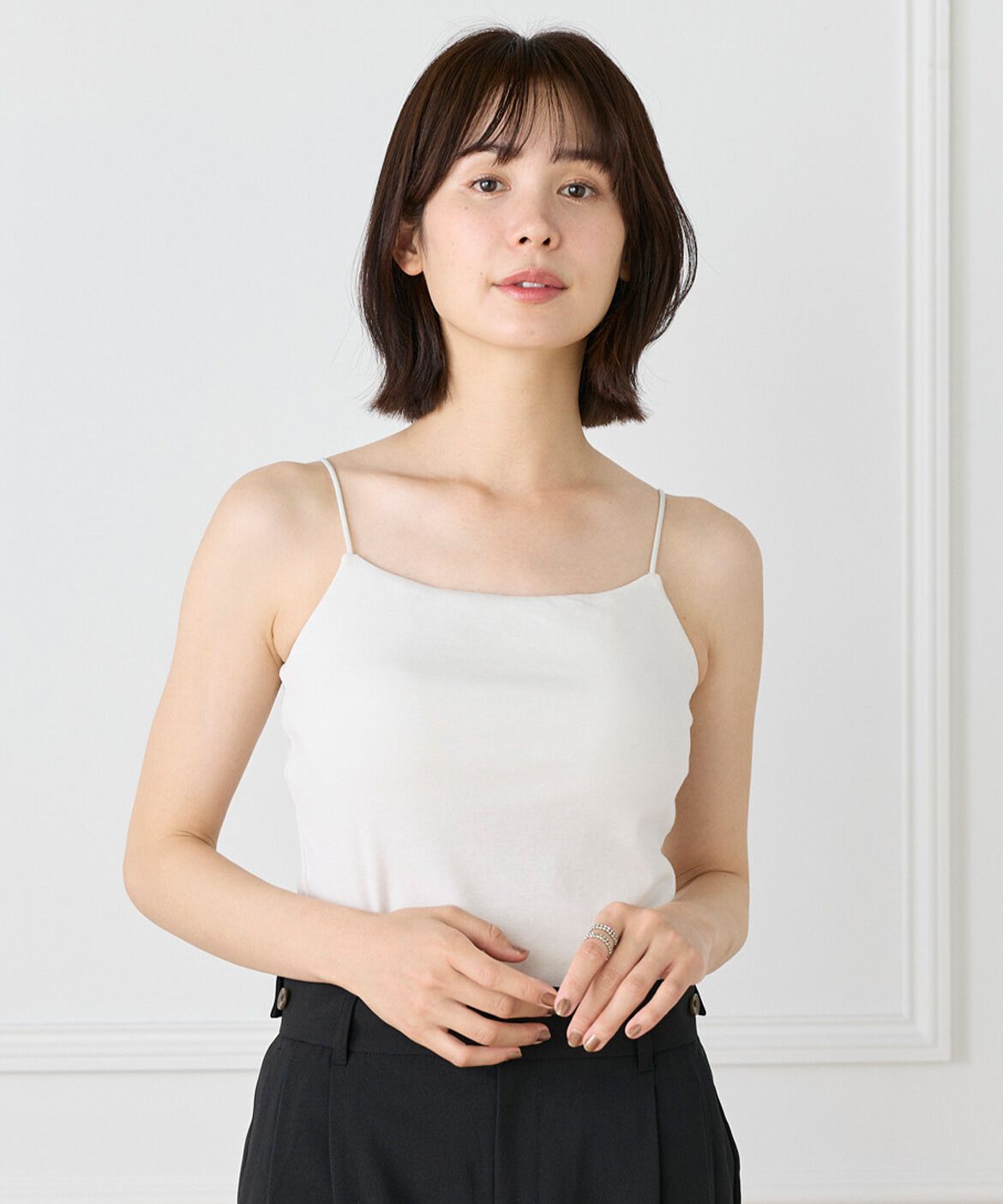 DAY by DAY it&rsquo;s international「カップ付きキャミソール《スビン綿MIXフライス》」|キャミソール|