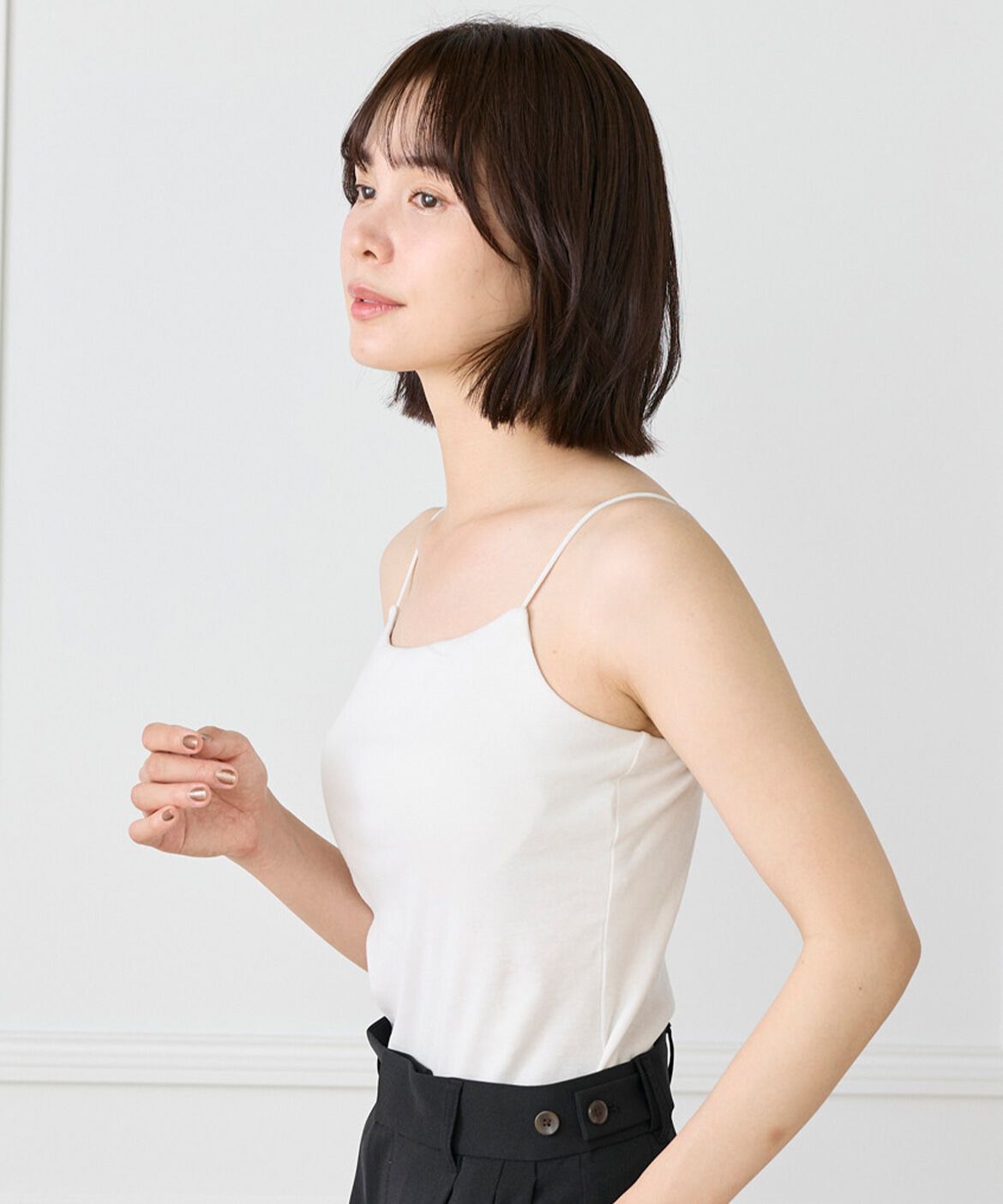 DAY by DAY it&rsquo;s international「カップ付きキャミソール《スビン綿MIXフライス》」|キャミソール|