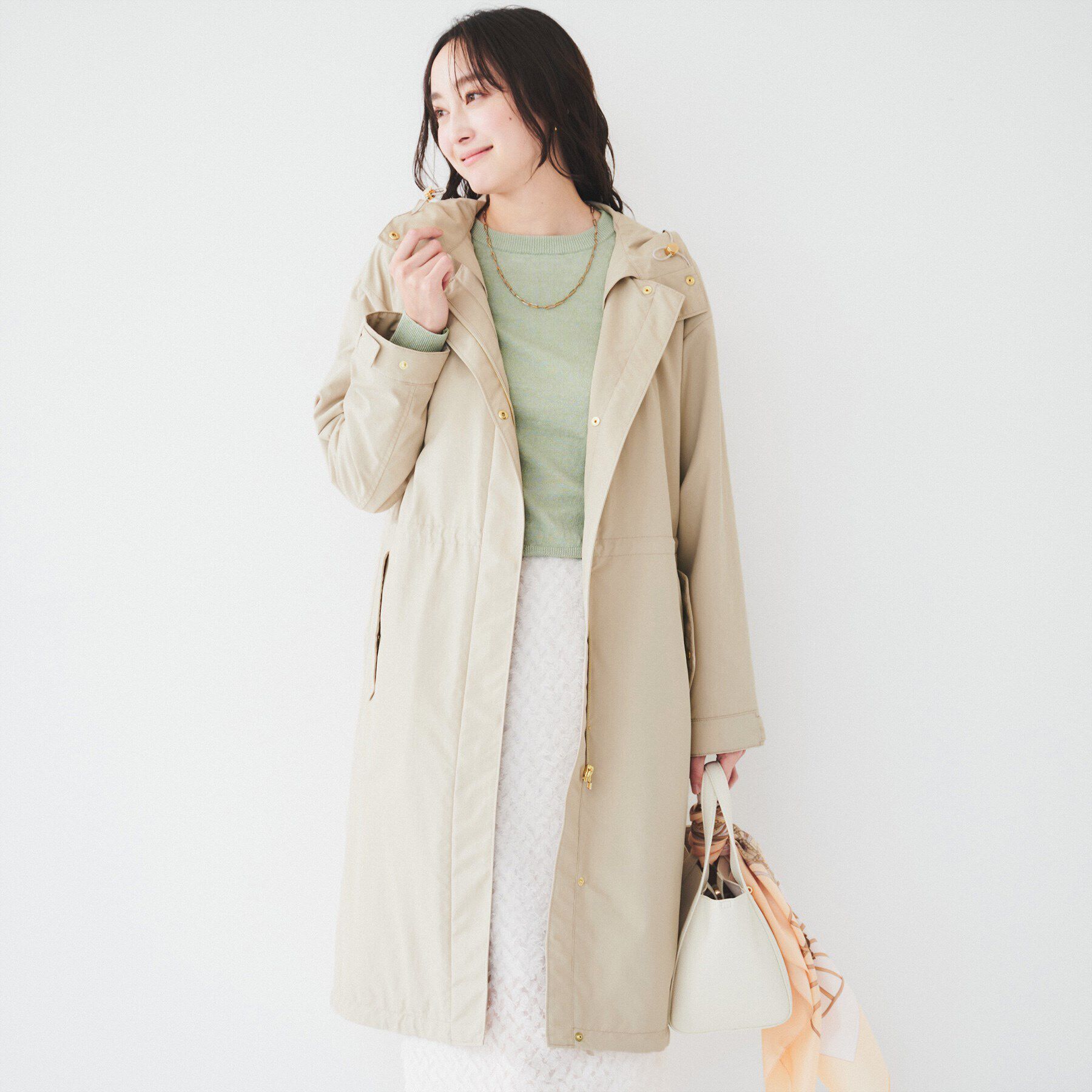 UNTITLED「【きれいめカジュアル】フード2WAY モッズコート」|ミリタリー・モッズコート|