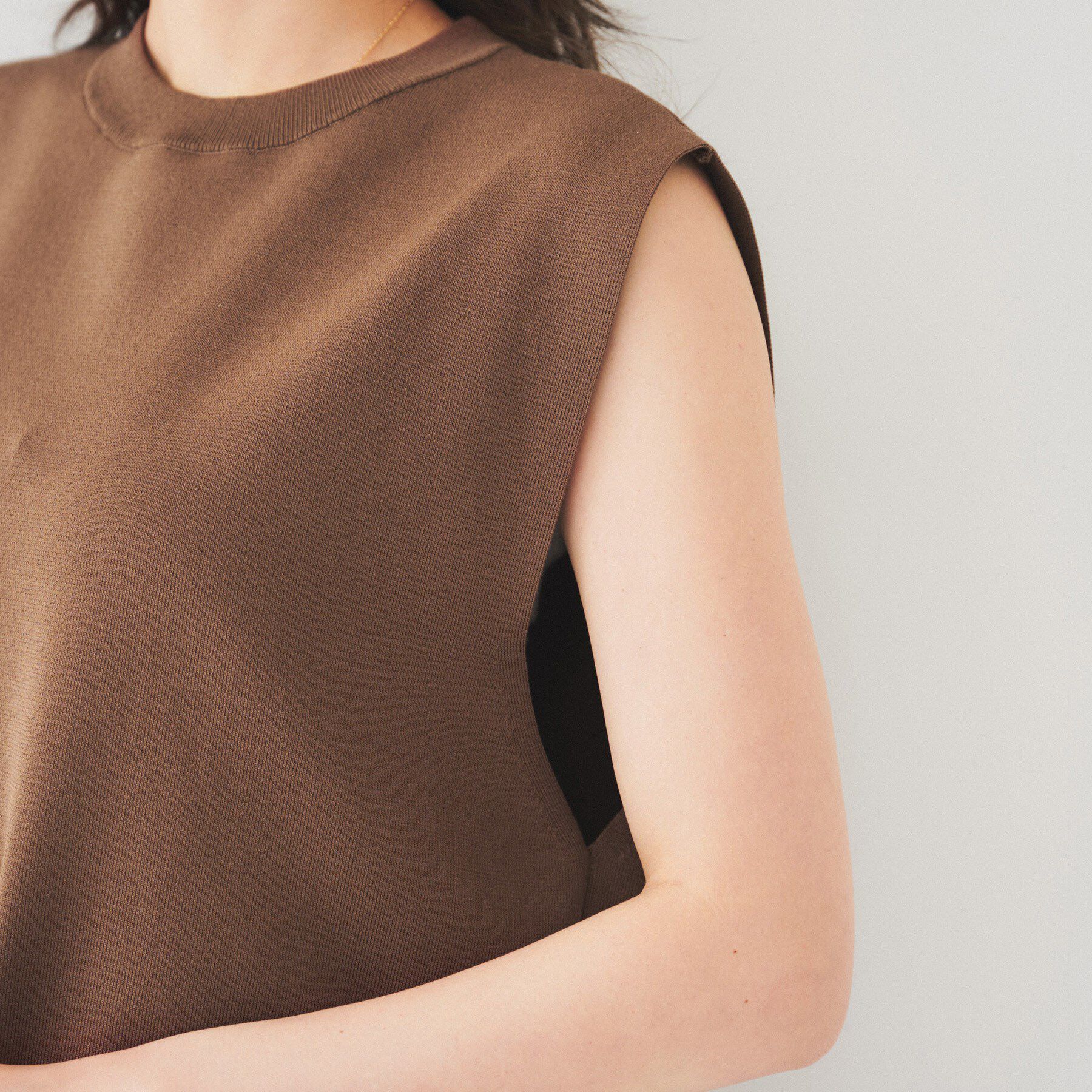 UNTITLED「【アンサンブル可能】ニットベスト」|ニット・セーター|