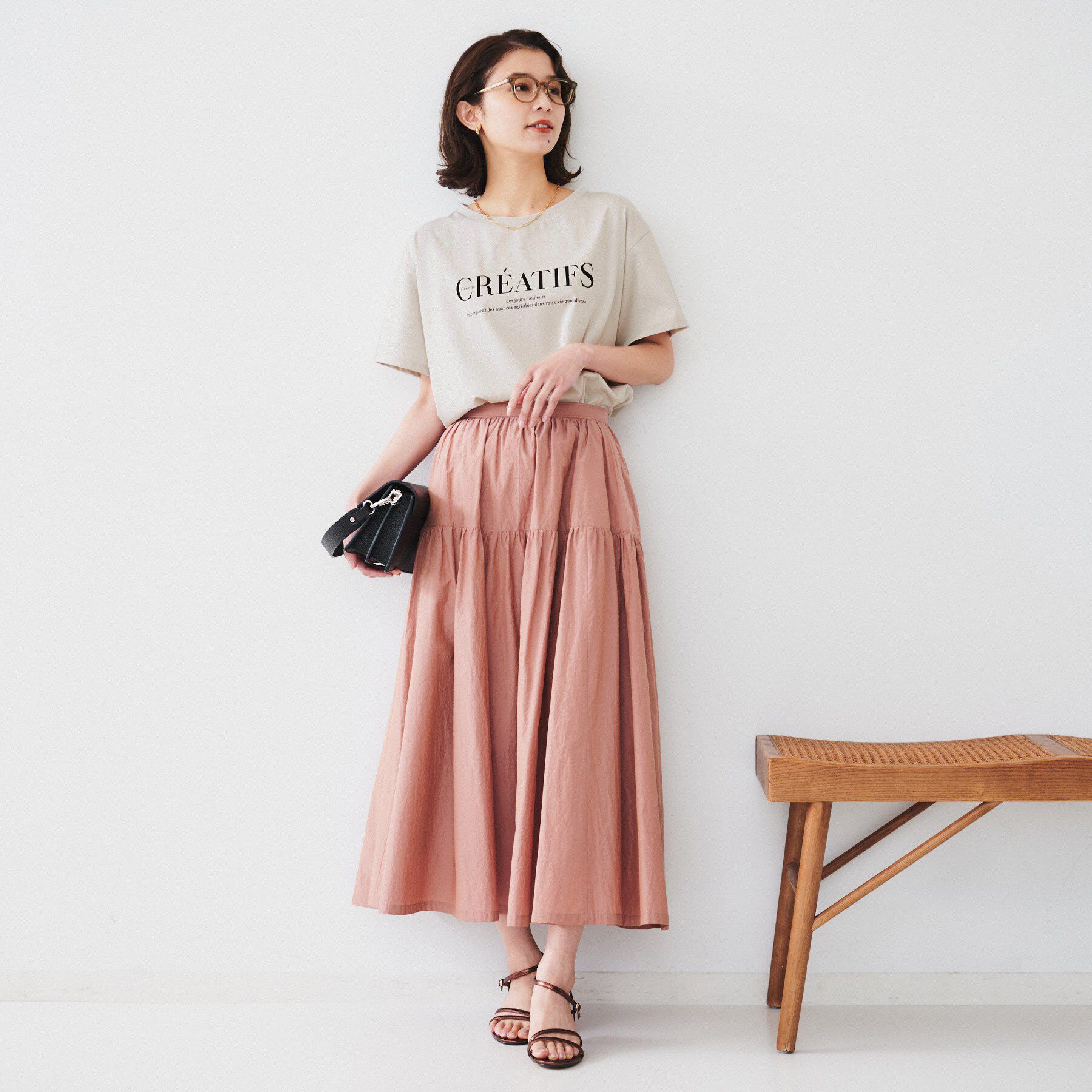 UNTITLED「ロゴTシャツ」|Tシャツ・カットソー|