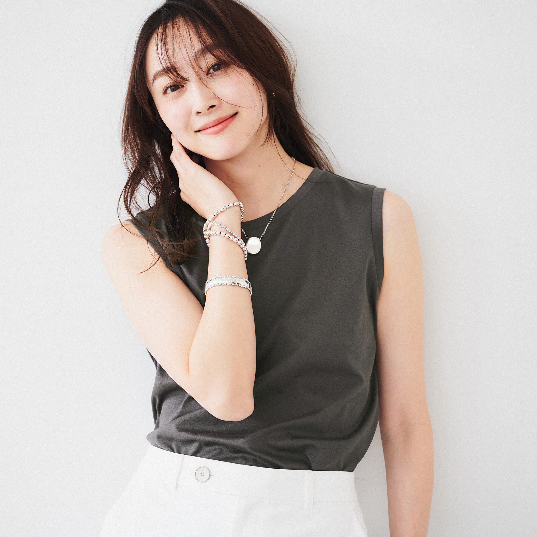 UNTITLED「ノースリーブプルオーバー」|Tシャツ・カットソー|