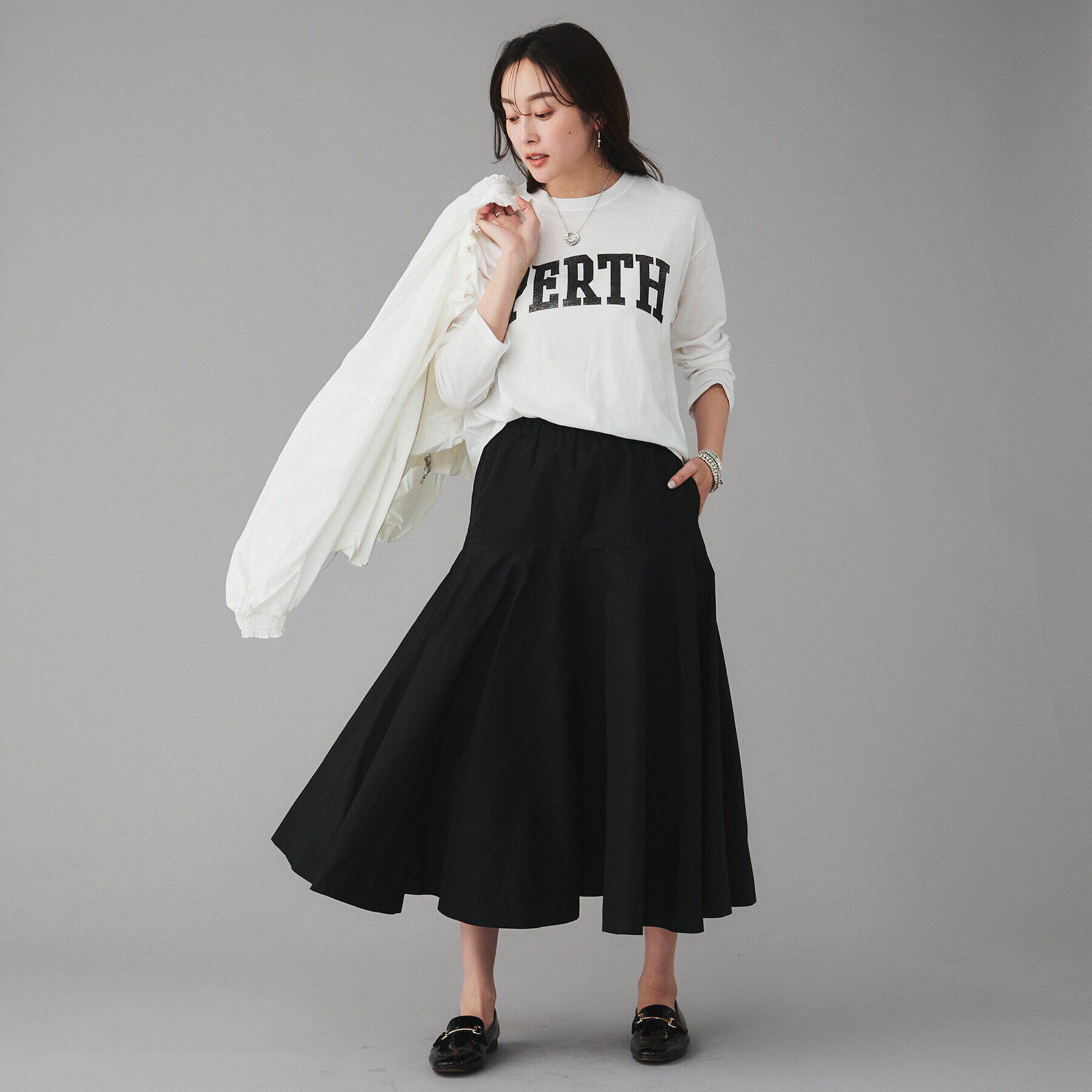 UNTITLED「【Ca_CHIGNON】カスレアー ロンTEE」|Tシャツ・カットソー|