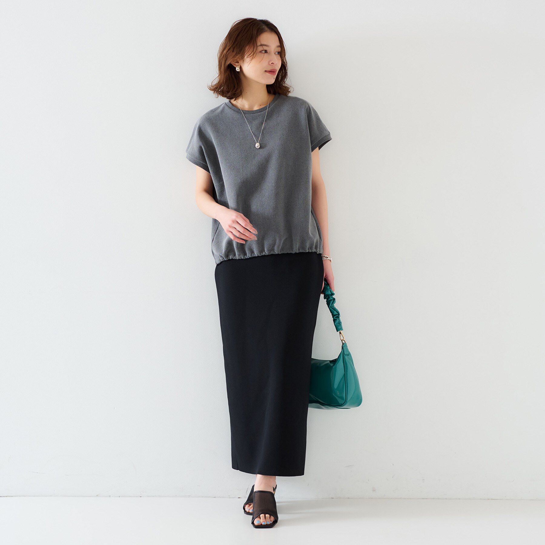 UNTITLED「【手洗い可】ヴィンテージライク スウェットトップス」|パーカー|