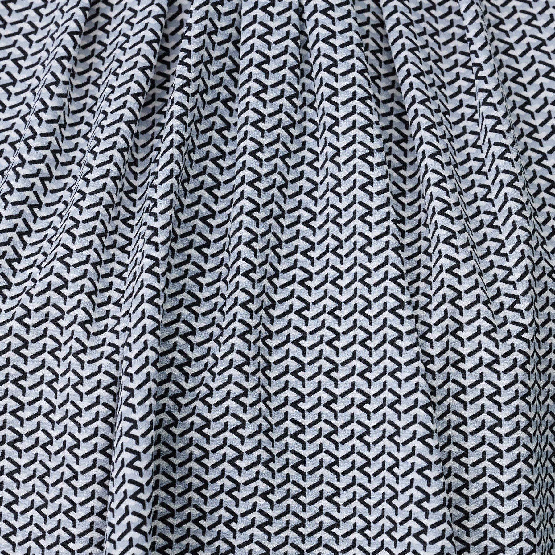 UNTITLED「【通勤/オフィス】ジオメ柄ボウタイブラウス」|シャツ・ブラウス|