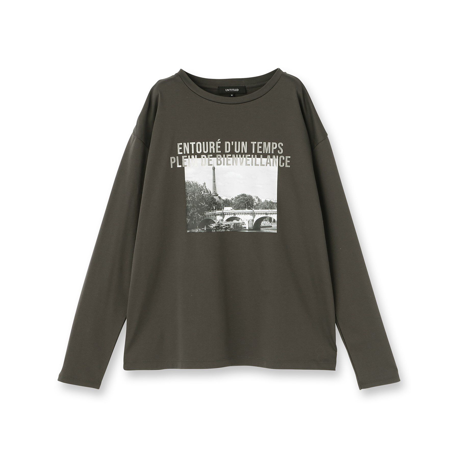 UNTITLED「【洗える/コットン100%】グラフィックロンT」|Tシャツ・カットソー|