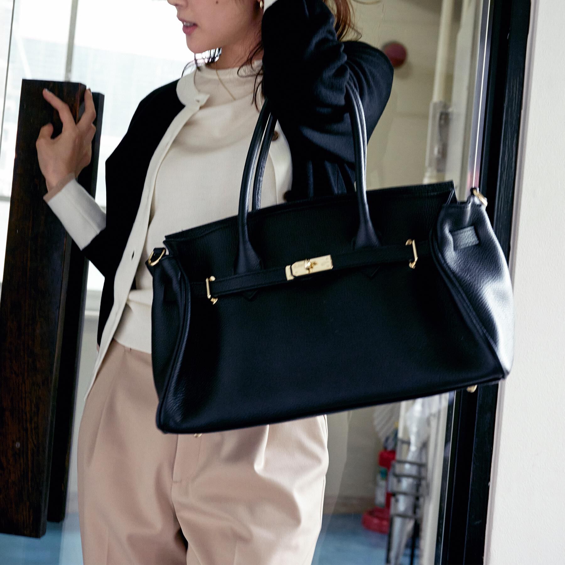 UNTITLED「MILOS別注レザートート」|トートバッグ|