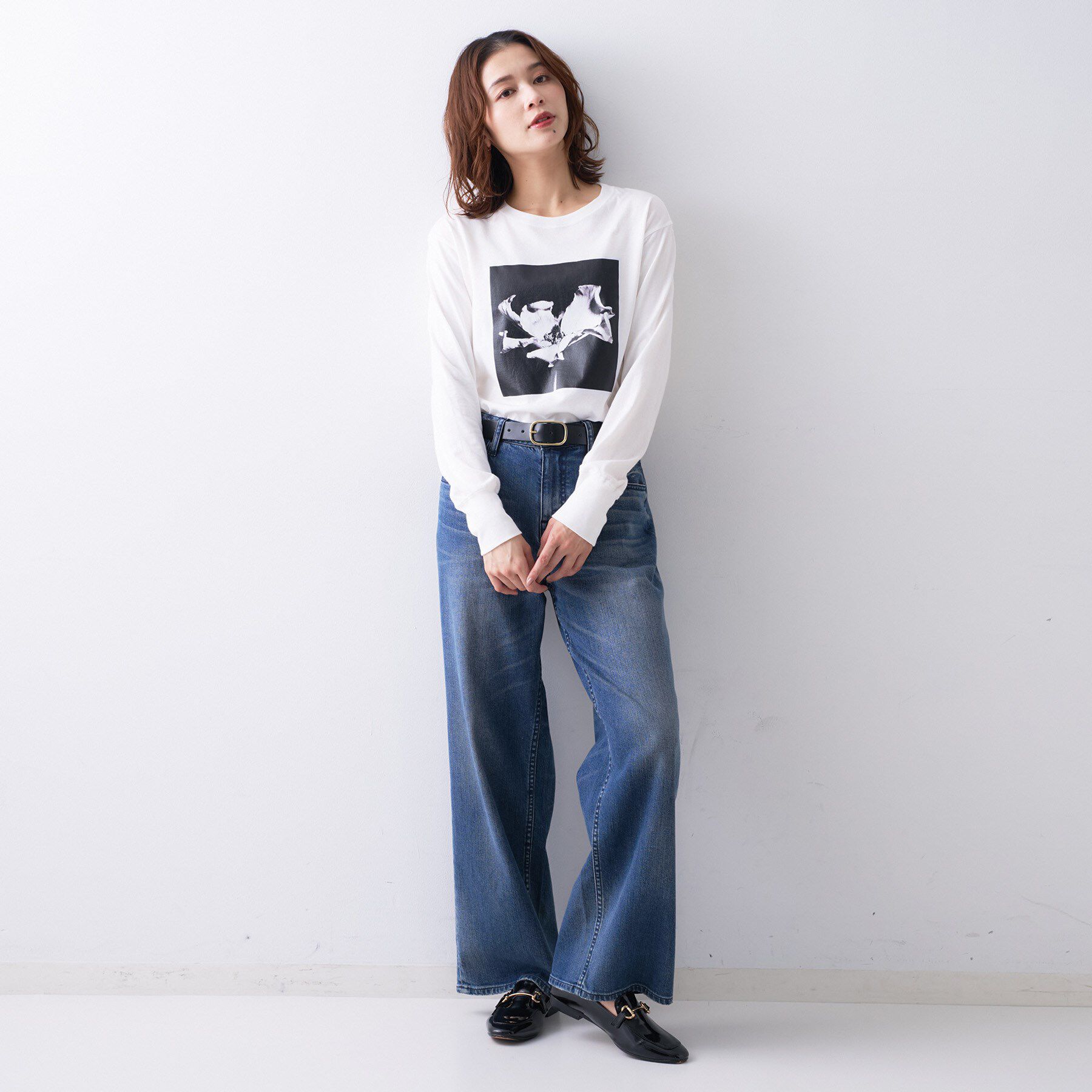 UNTITLED「【Liyoca】フォトTシャツ」|Tシャツ・カットソー|