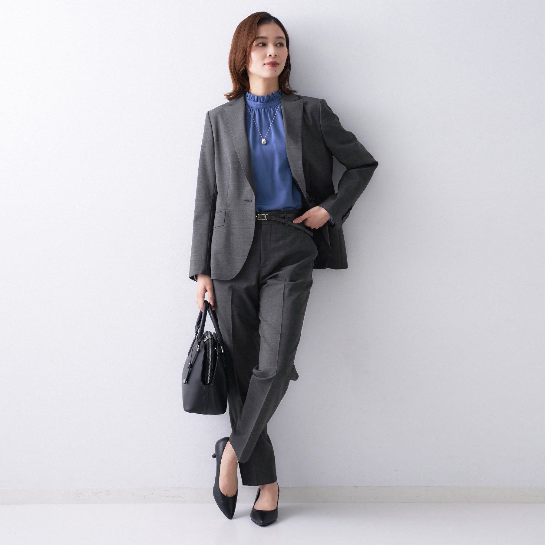 UNTITLED「【仕事着/スーツ】プレミアムテーパードパンツ」|その他|