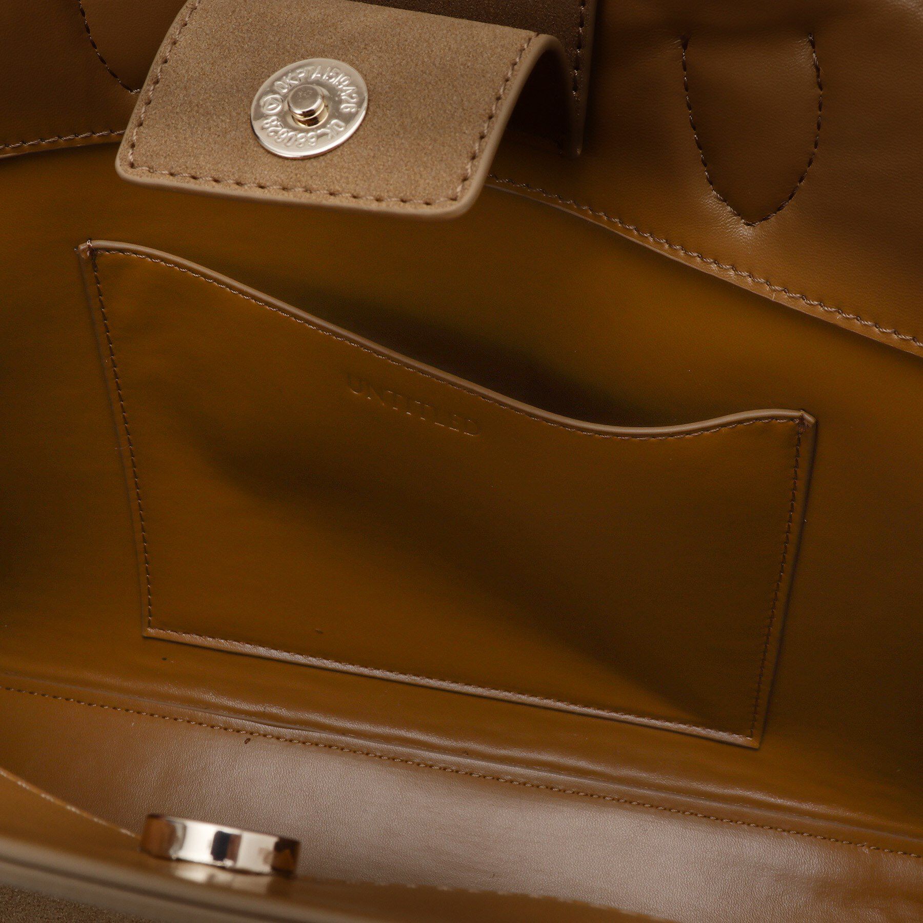 UNTITLED「スエード調ZIPトート」|トートバッグ|