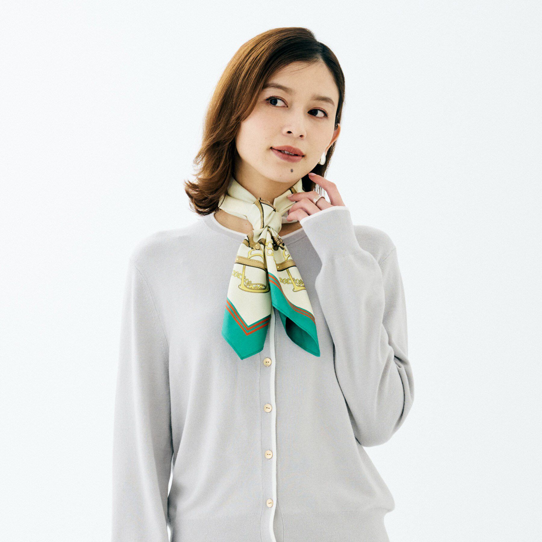 UNTITLED「リバーベルトプリントスカーフ」|バンダナ・スカーフ|