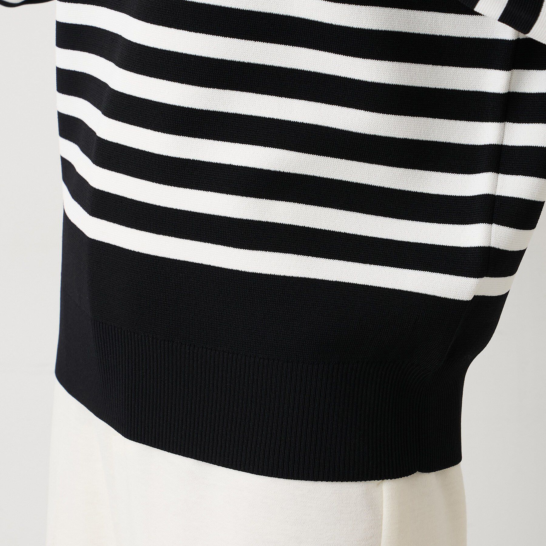 UNTITLED「【洗える】ミラノリブニット」|ニット・セーター|