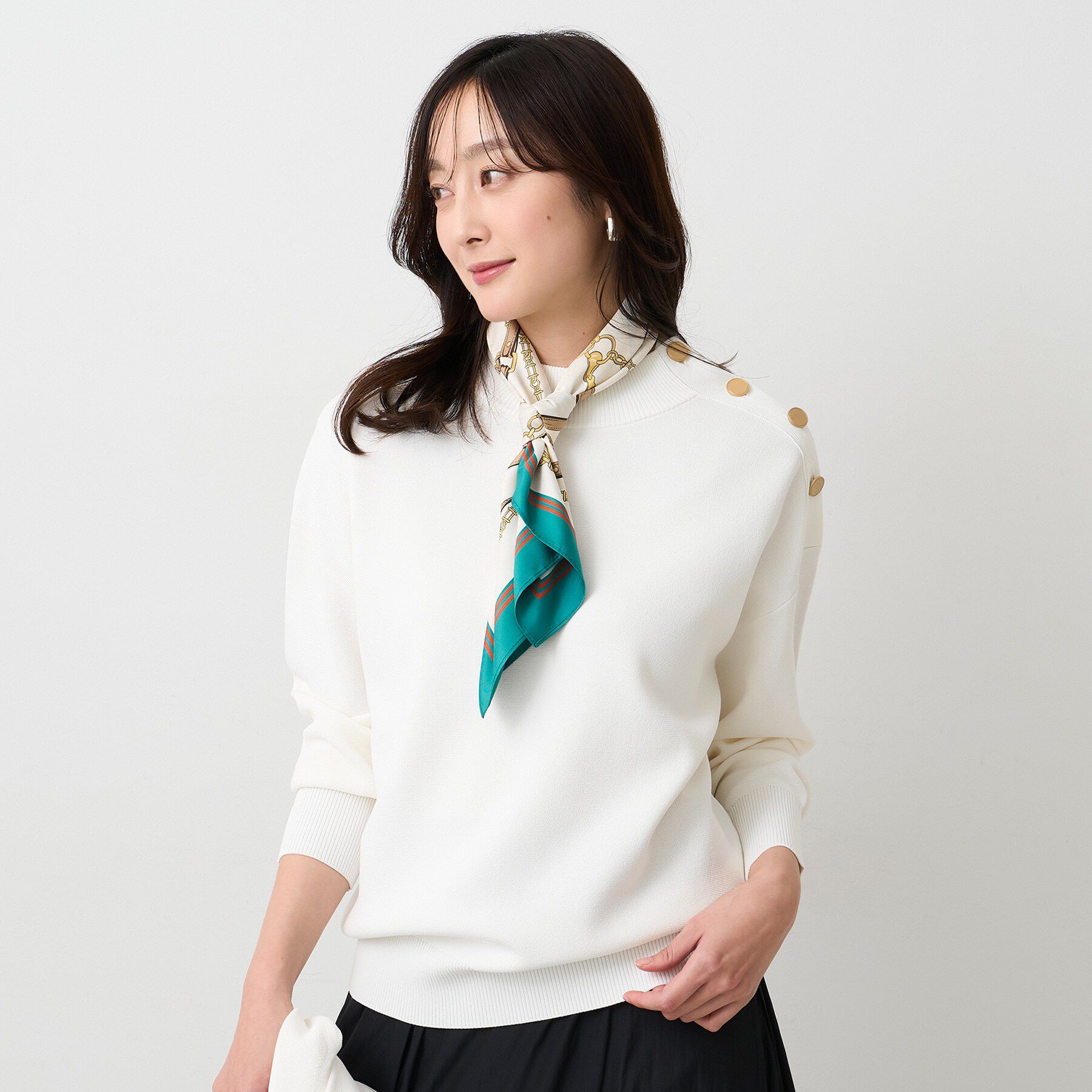 UNTITLED「【洗える】ミラノリブニット」|ニット・セーター|