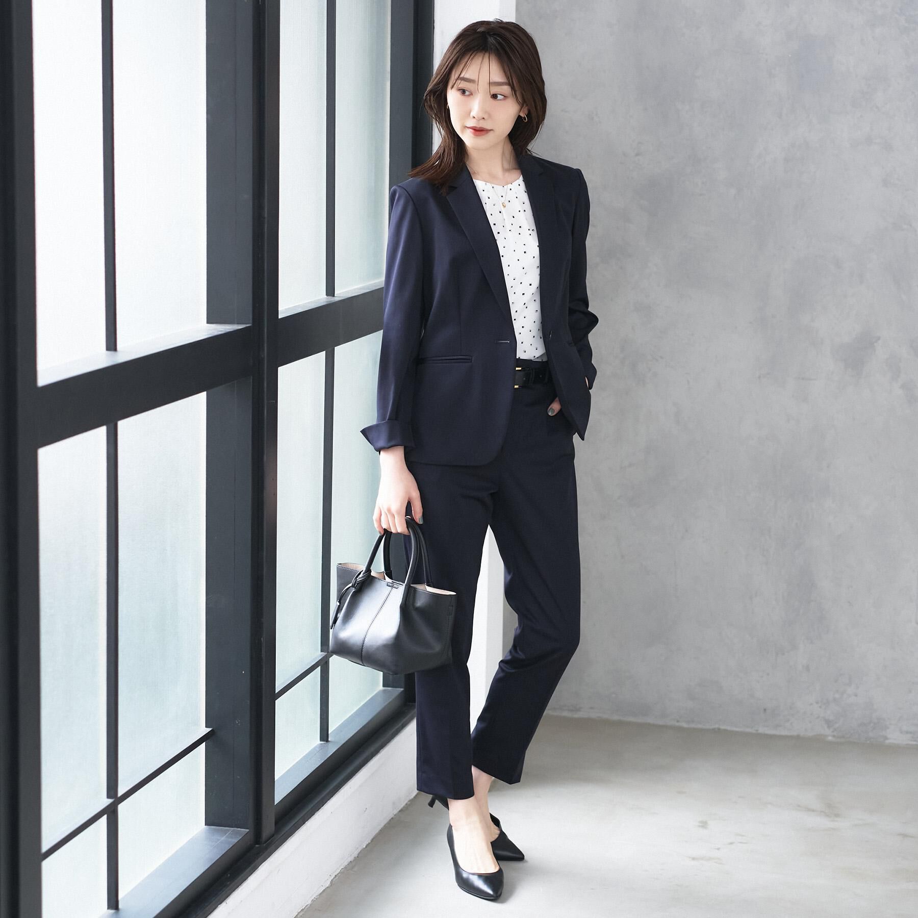 UNTITLED「【UV/接触冷感/スーツ】ジャージテーラードジャケット」|テーラードジャケット|