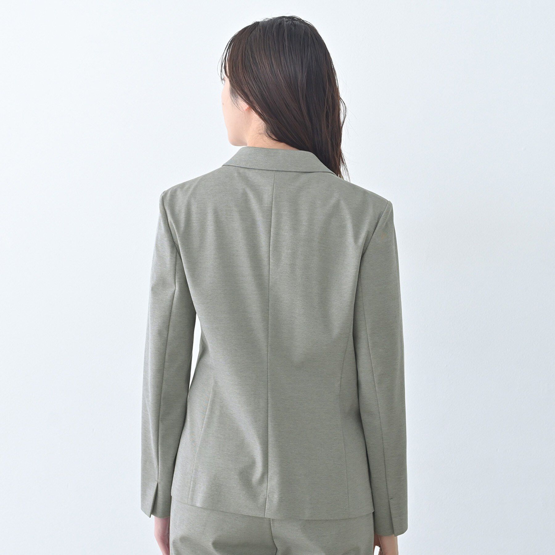 UNTITLED「【UV/接触冷感/スーツ】ジャージテーラードジャケット」|テーラードジャケット|