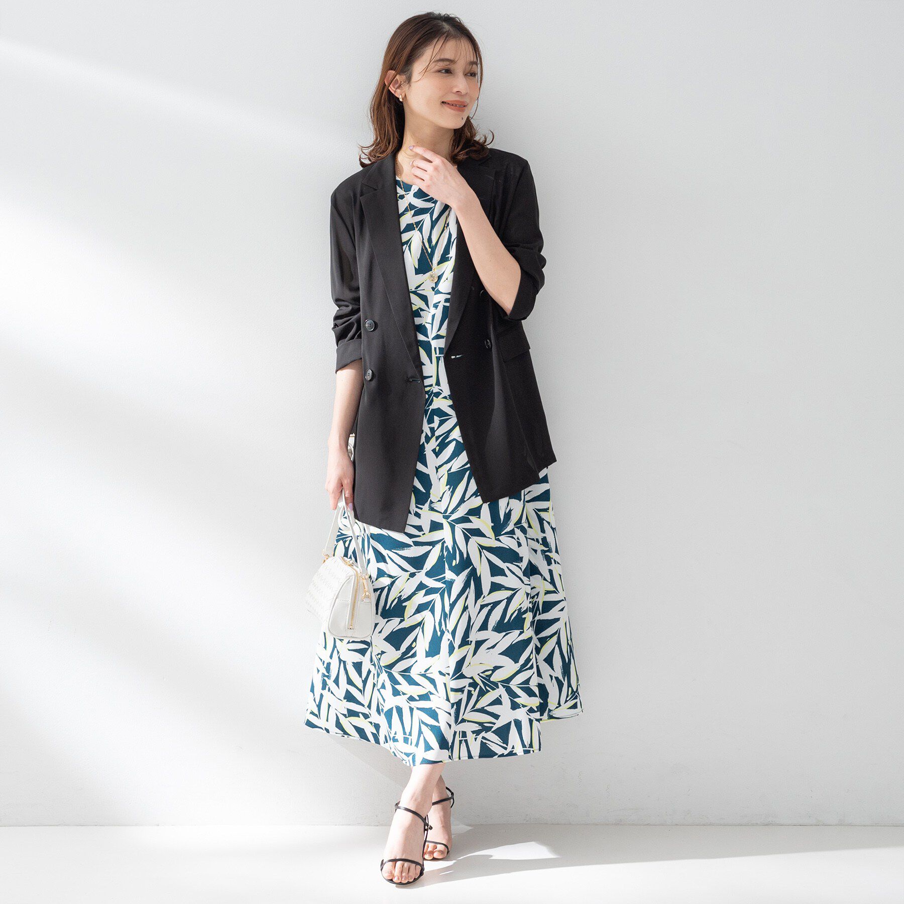 UNTITLED「【セットアップ可/接触冷感/通気性】ドライシアーダブルジャケット」|テーラードジャケット|