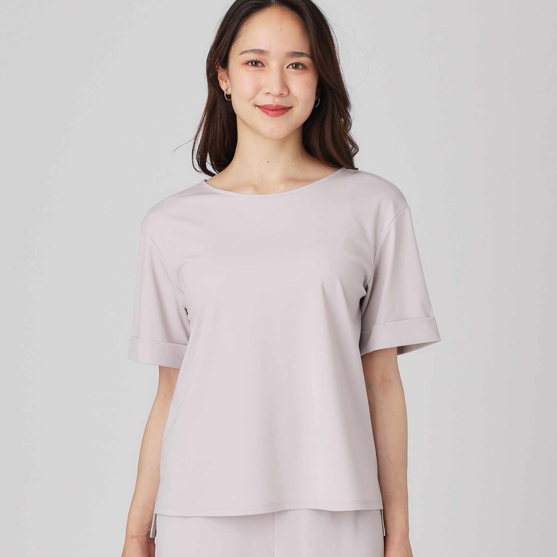 COUP DE CHANCE「【手洗い可】袖デザインのプルオーバー」|Tシャツ・カットソー|