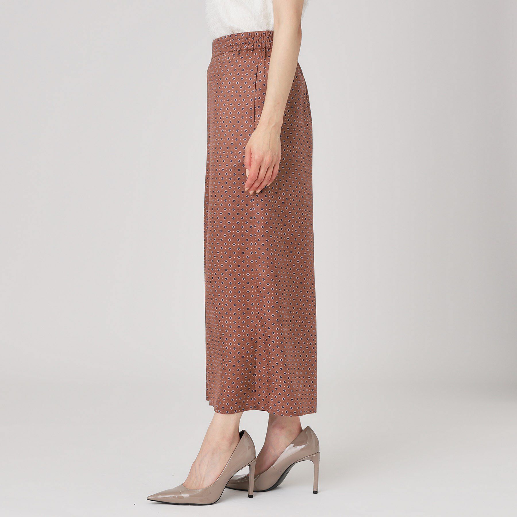 COUP DE CHANCE「【手洗い可／日本製】小紋柄ワイドパンツ」|その他|