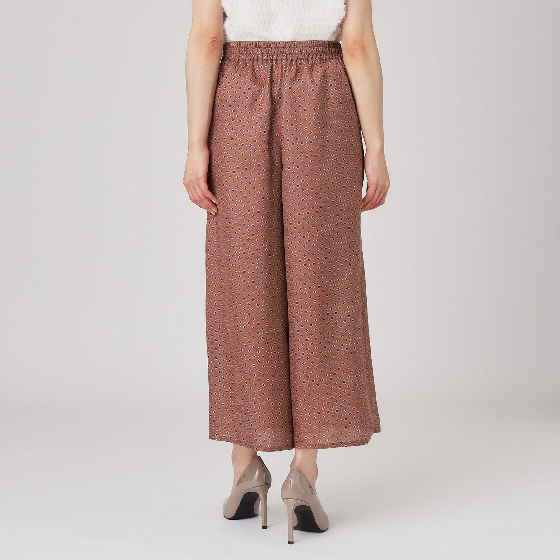 COUP DE CHANCE「【手洗い可／日本製】小紋柄ワイドパンツ」|その他|