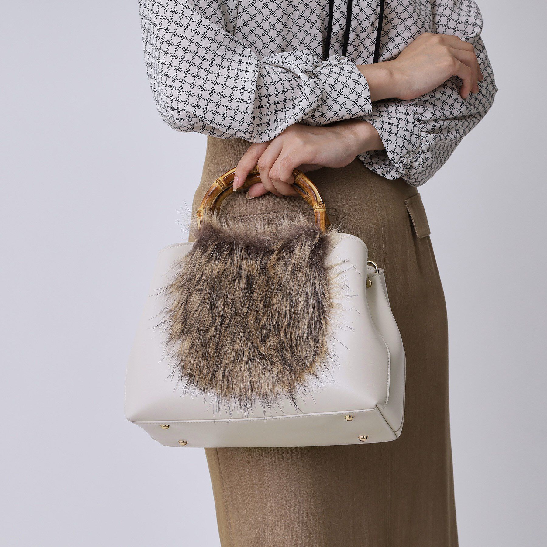 COUP DE CHANCE「バンブーファートート」|トートバッグ|